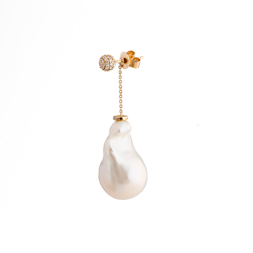 BAROQUE PEARL EARRING CHARMS AND STUDS