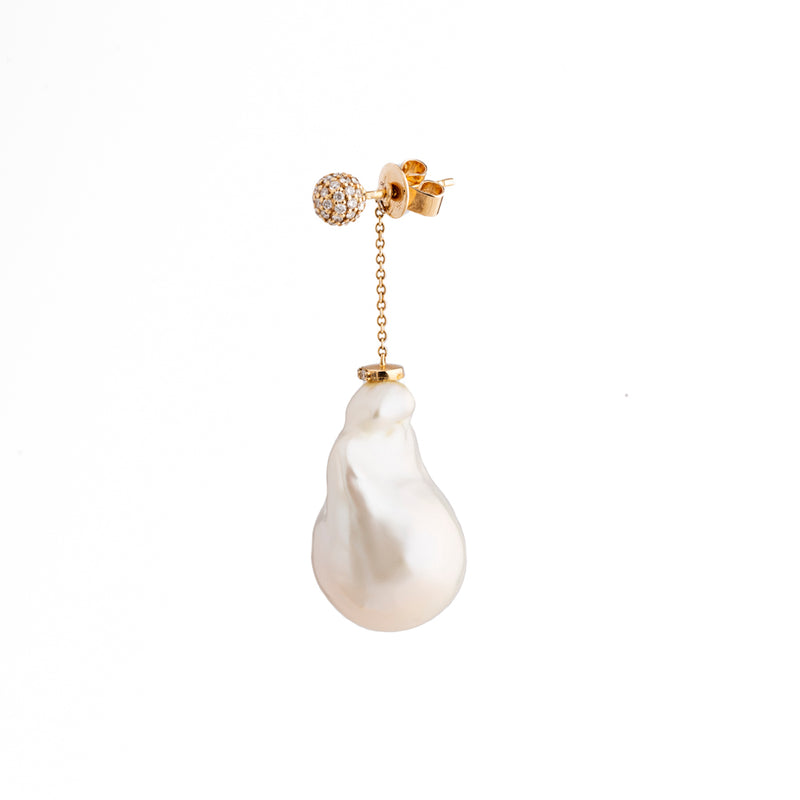 BAROQUE PEARL EARRING CHARMS AND STUDS